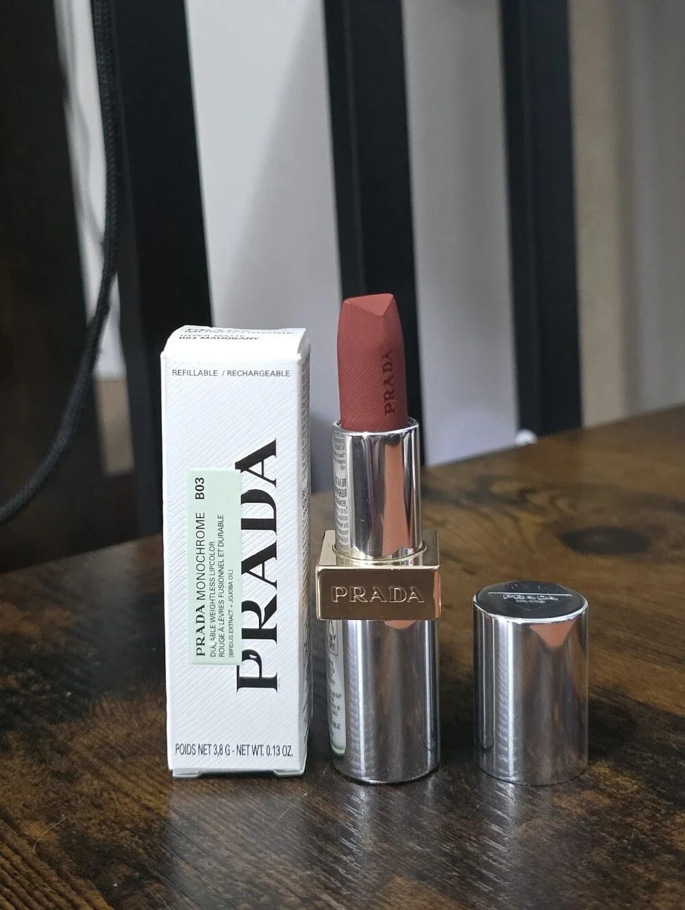 Prada Monochrome Hyper Matte Lipstick